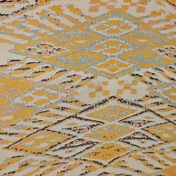 💕VERONICA M💕 Mock Neck Sleeveless Blouse ~ Multi-Color Print Medium M NWOT - Picture 5 of 7